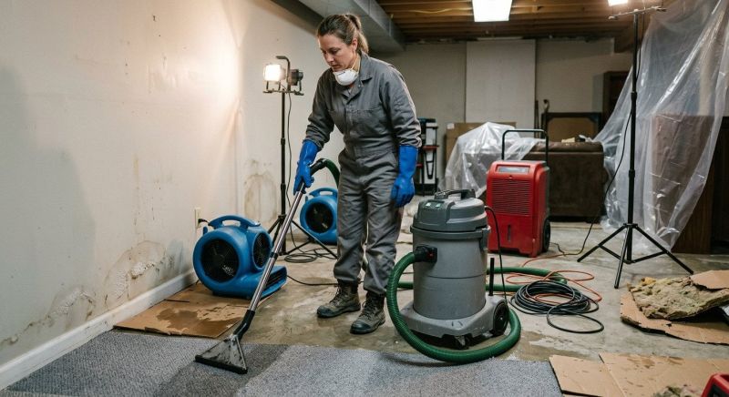 Basement Water Mitigation in Chandler, AZ