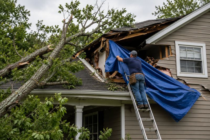 Storm Damage Repair in Overland Park, KS