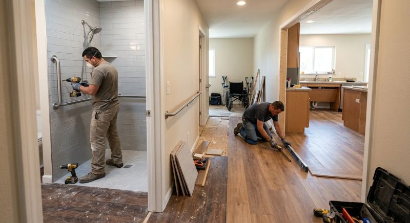 Accessible Bathroom Renovation in Alpharetta, GA