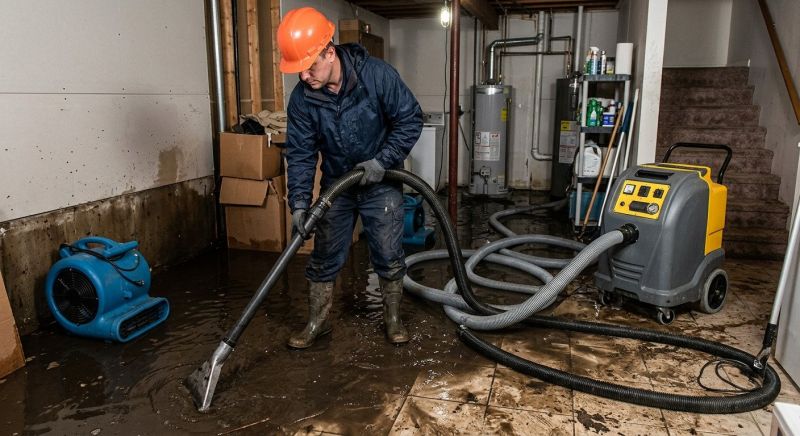 Burst Pipe Cleanup in Napa, CA