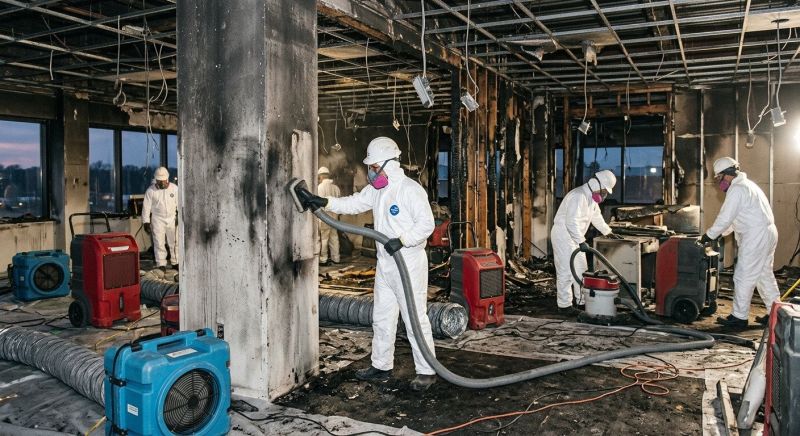 Commercial Fire Damage Repair in Phoenix, AZ