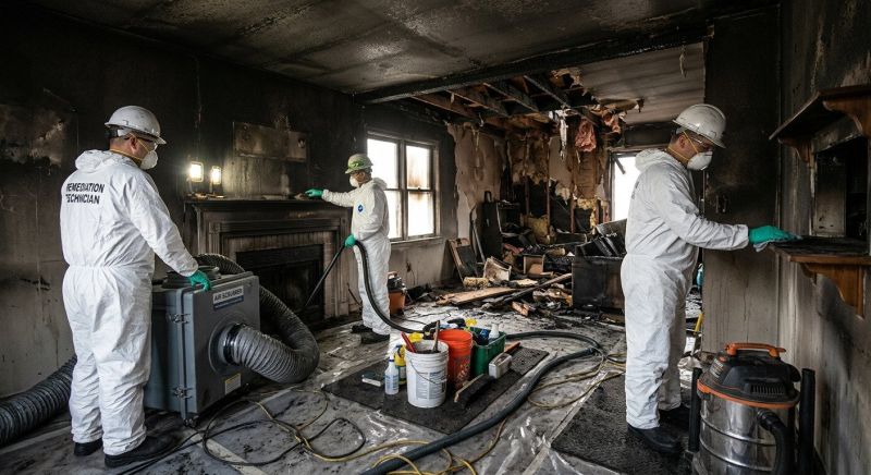 Commercial Fire Mitigation in Gilbert, AZ