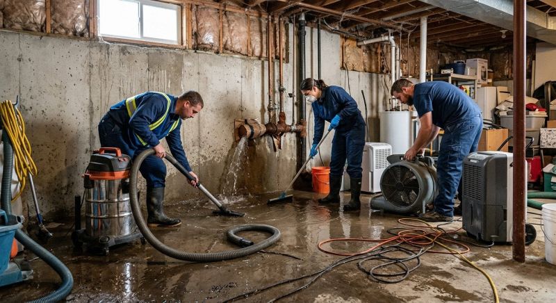Emergency Water Removal in Wilmington, NC