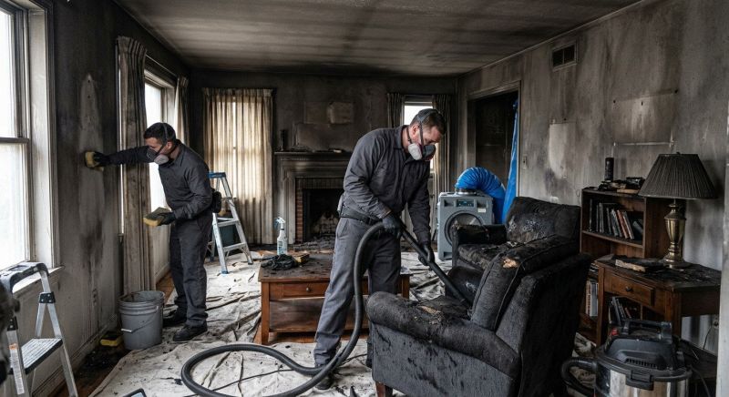 Fire Damage Cleaning in Phoenix, AZ