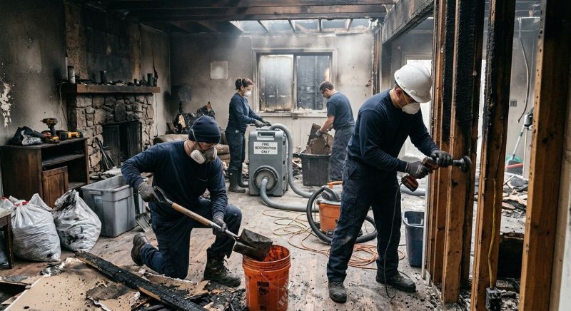 Fire Damage Cleanup in Phoenix, AZ