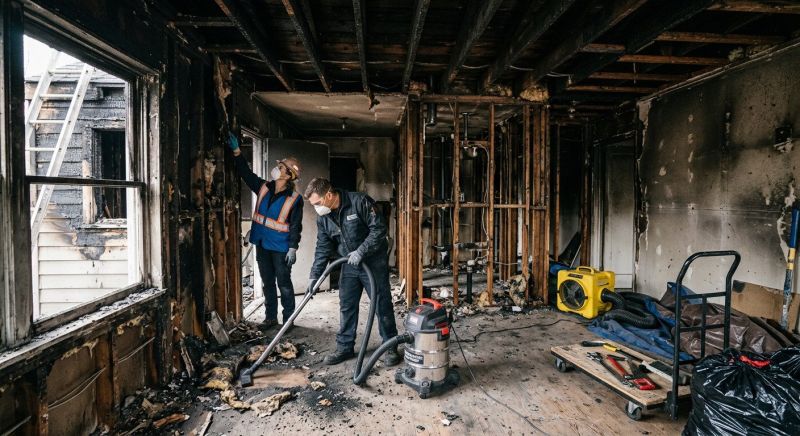 Fire Damage Reconstruction in Phoenix, AZ