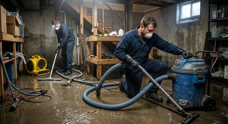 Flood Damage Cleanup in Wilmington, NC