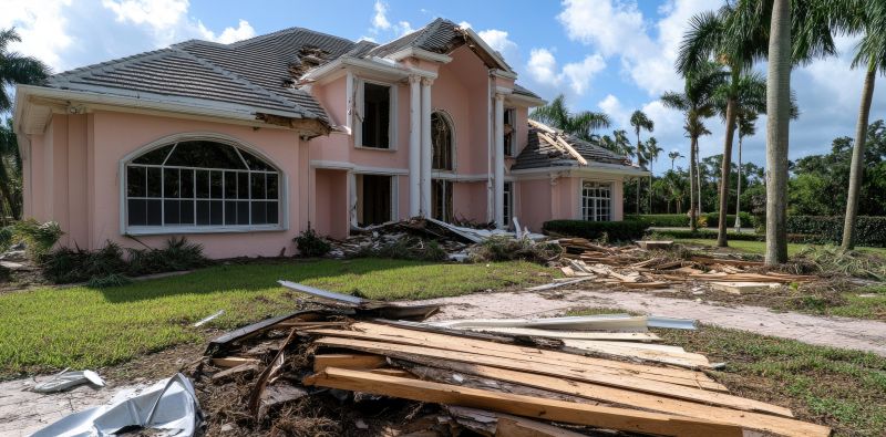 Hurricane Damage Restoration in Olathe, KS
