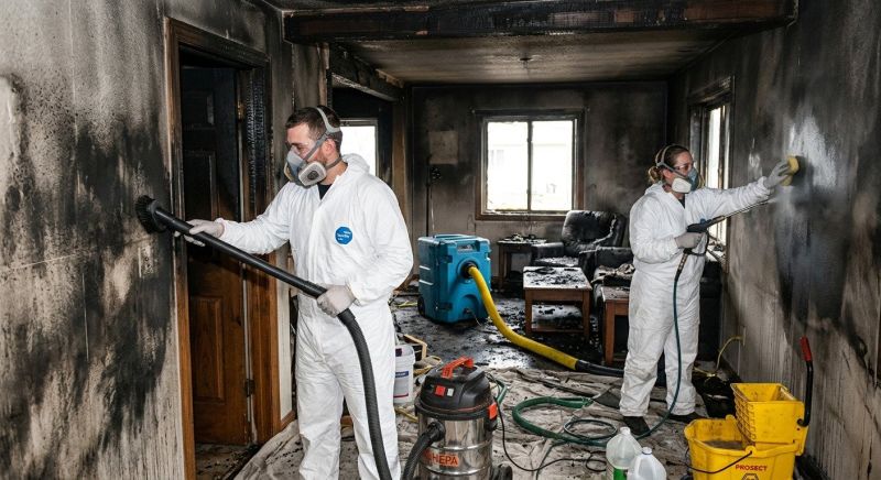 Smoke Damage Removal in Mesa, AZ