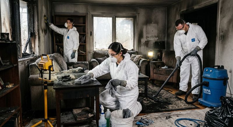 Soot Damage Repair in Chandler, AZ