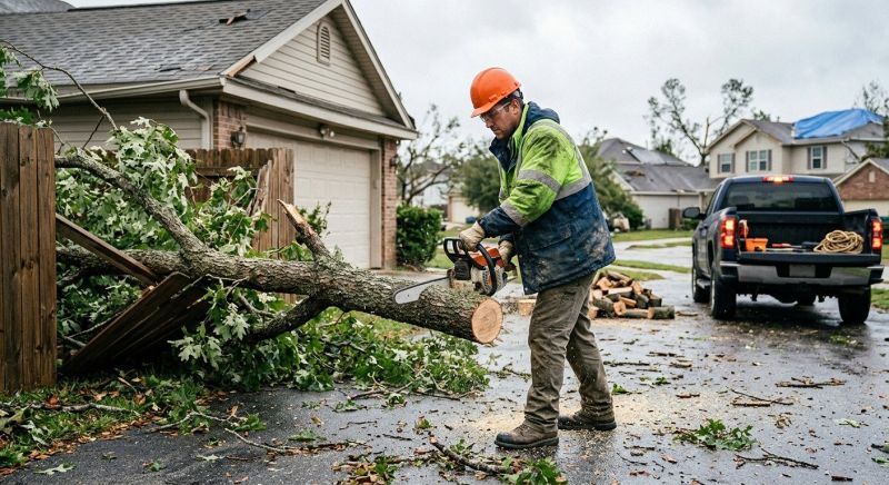 Storm Damage Cleanup in Wilmington, NC